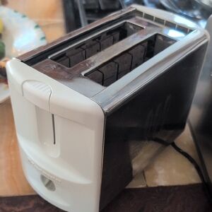 White and Black Toaster